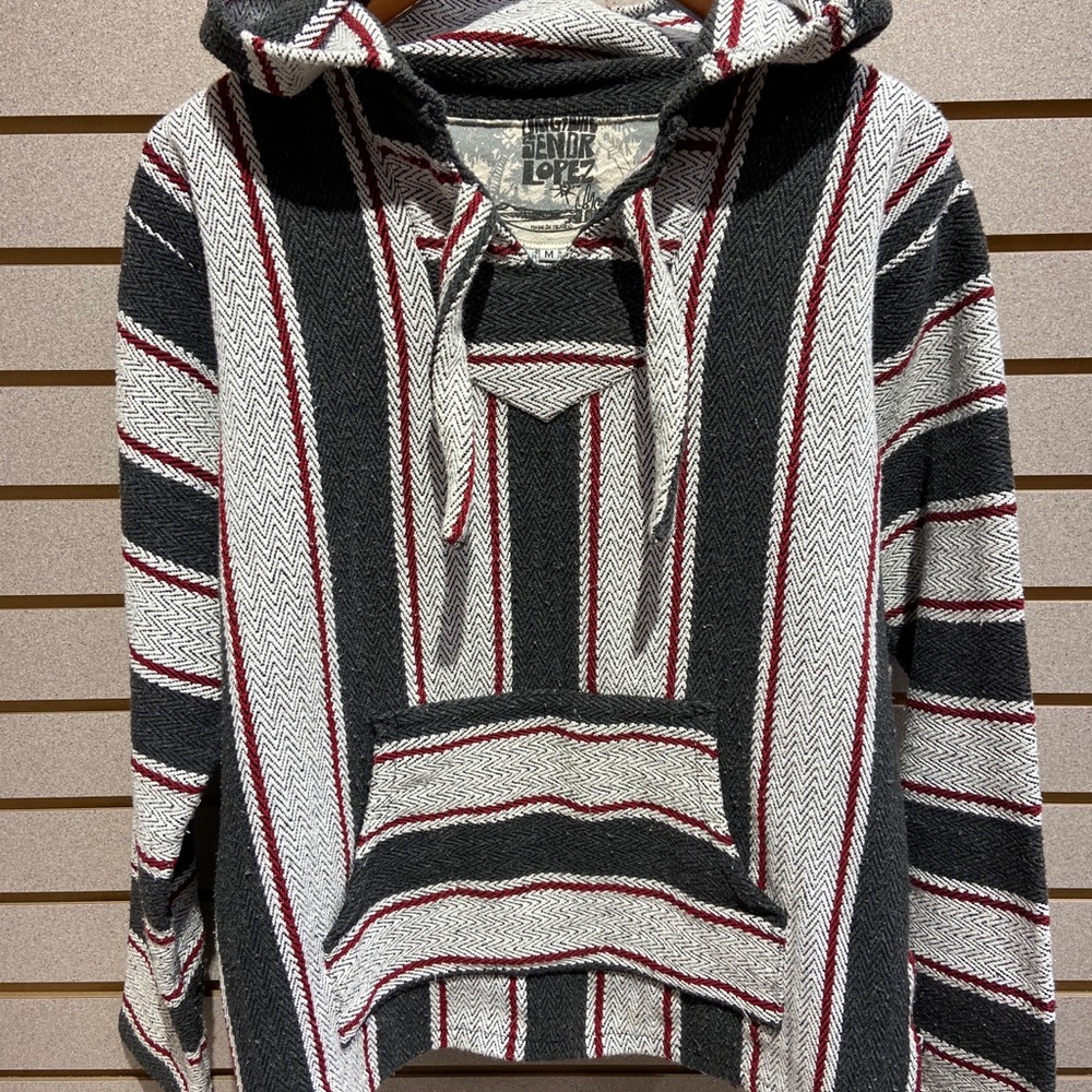 Senior Lopez Hooded Poncho